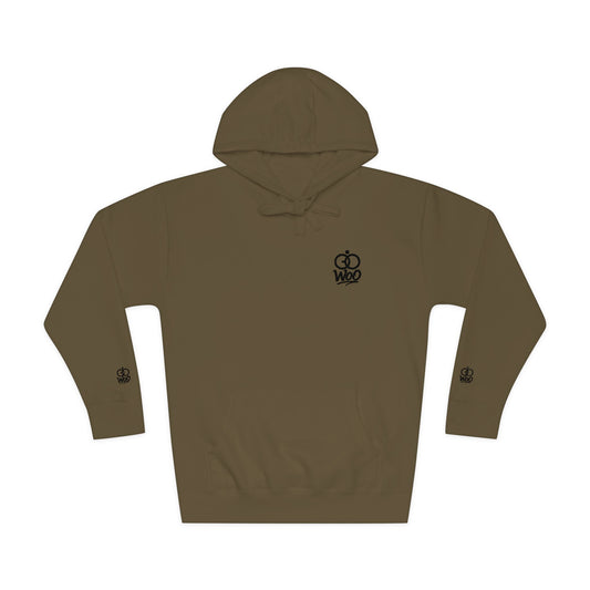Cozy Unisex Fleece Hoodie – WOO LOGO